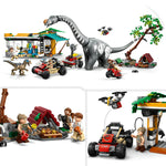 LEGO 76973 Jurassic World Raptor & Titanosaurus Tracking Mission