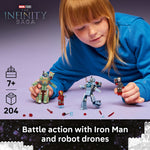 LEGO 76320 Iron Man & War Machine vs. Hammer Drones