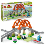 LEGO Duplo 10426 Train Bridge and Tracks Expansion Set