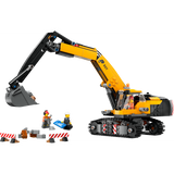 LEGO City 60420 Yellow Construction Excavator (633 Pcs)