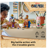 LEGO 75644 ONE PIECE Dorry vs. Brogy – Giants of Little Garden
