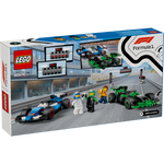 LEGO 60474 City F1 Grid with VCARB & Sauber Race Cars