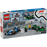 LEGO 60474 City F1 Grid with VCARB & Sauber Race Cars