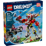 LEGO DREAMZzz 71497 Cooper's Tiger Mech & Zero's Hot Rod Car