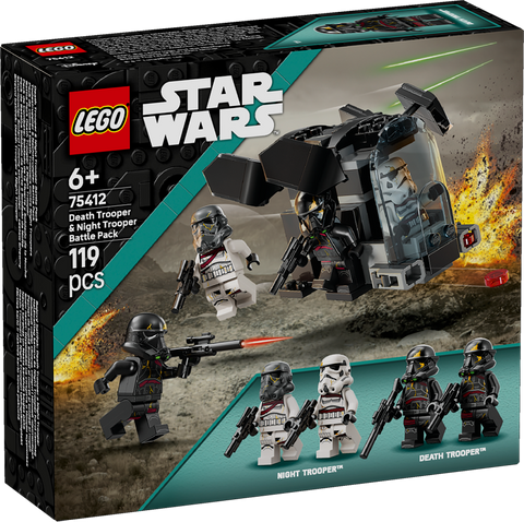 LEGO 75412 Star Wars Death Trooper & Night Trooper Battle Pack