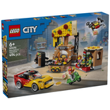 LEGO 60496 City Pizza Delivery Experience with Vehicles