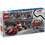 LEGO City 60443 F1® Pit Stop & Pit Crew with Ferrari Car