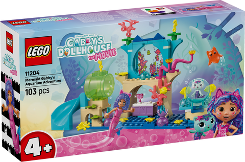 Lego 11204 Gabby's Dollhouse Mermaid Gabby's Aquarium Adventure