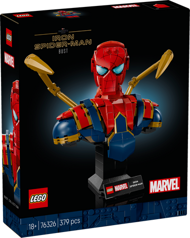 LEGO 76326 Marvel Iron Spider-Man Bust