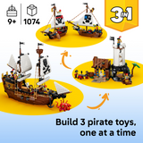 LEGO 31387 Creator 3in1 Iconic Pirate Ship