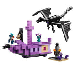 LEGO Minecraft 21264 The Ender Dragon and End Ship (657 Pcs)