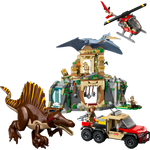 LEGO 76976 Jurassic World Spinosaurus & Quetzalcoatlus Air Mission