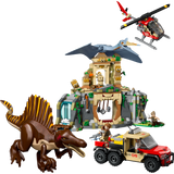 LEGO 76976 Jurassic World Spinosaurus & Quetzalcoatlus Air Mission