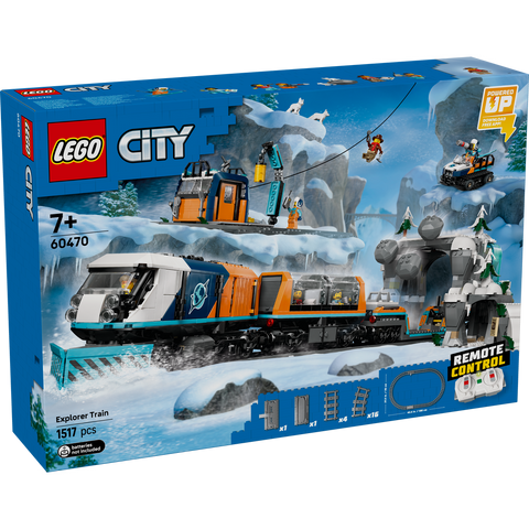 LEGO 60470 City Explorers' Arctic Polar Express Train