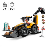 LEGO 60480 City Yellow Backhoe Loader