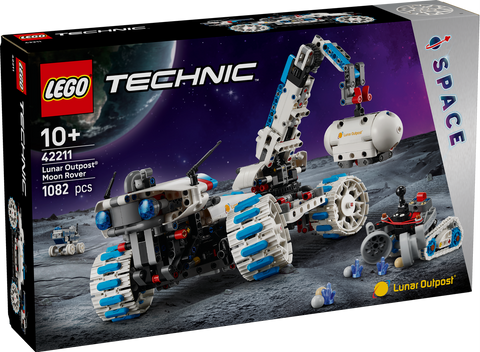 LEGO 42211 Technic Lunar Outpost Moon Rover Space Vehicle