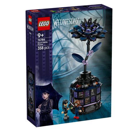 LEGO 76784 Wednesday Black Dahlia Flower