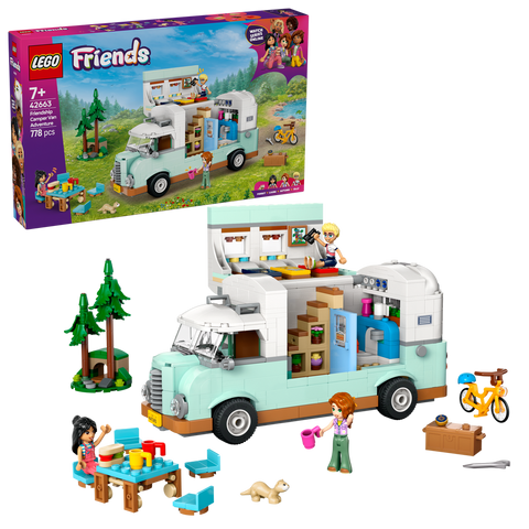 LEGO Friends 42663 Friendship Camper Van Adventure