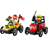 LEGO City 60458 Pizza vs. Fire Truck Race Car Pack