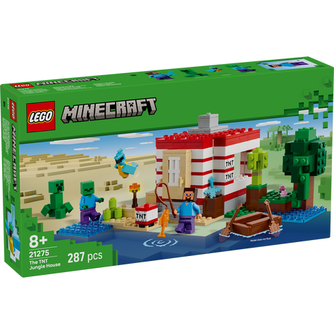 LEGO 21275 Minecraft The TNT Jungle House