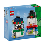 LEGO 40812 Seasonal Snowman Ornaments