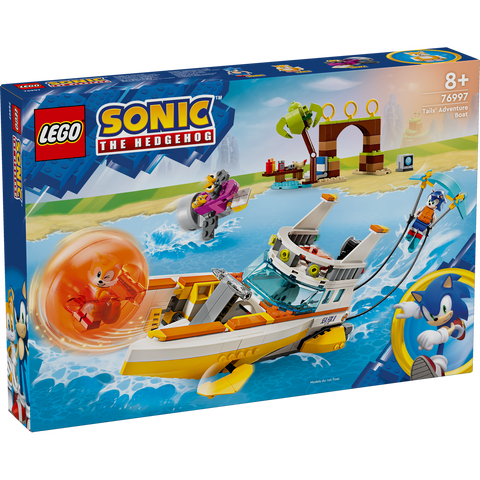 LEGO Sonic 76997 Tails' Adventure Boat