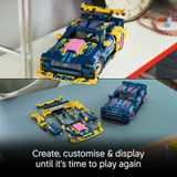 LEGO 42236 Technic Custom Garage Ford Mustang GT Car