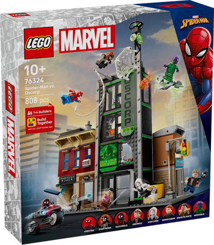 LEGO 76324 Marvel Spider-Man vs. Oscorp