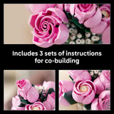 LEGO 10374 Botanicals Bouquet of Pink Roses