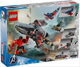 LEGO Super Heroes 76292 Captain America vs. Red Hulk Battle