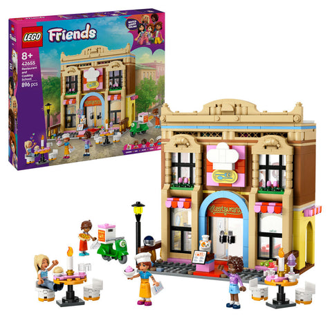 LEGO Friends 42655 Restaurant and Cooking School