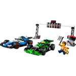 LEGO 60474 City F1 Grid with VCARB & Sauber Race Cars