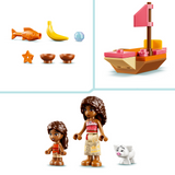 LEGO 43282 Disney Moana Village House & Boat