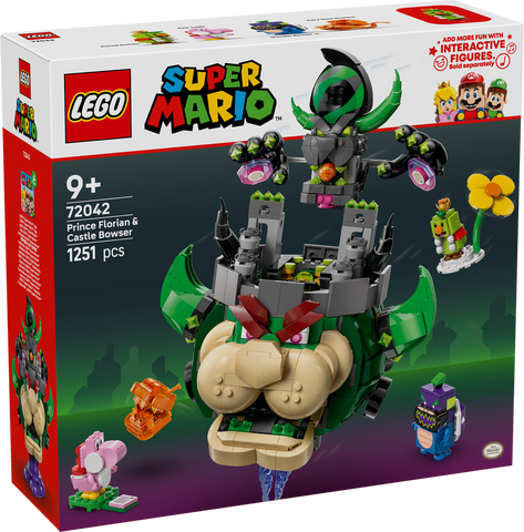 LEGO 72042 Super Mario Prince Florian & Castle Bowser