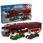 LEGO City 60445 F1® Truck with RB20 & AMR24 F1® Cars