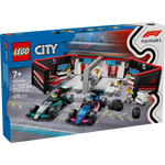 LEGO City 60444 F1® Garage & Mercedes-AMG & Alpine Cars