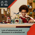 LEGO 76976 Jurassic World Spinosaurus & Quetzalcoatlus Air Mission