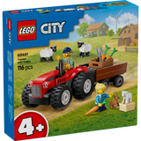 LEGO City 60461 Red Farm Tractor with Trailer & Sheep