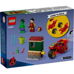 LEGO Super Heroes 76287 Iron Man with Bike and The Hulk