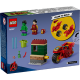 LEGO Super Heroes 76287 Iron Man with Bike and The Hulk