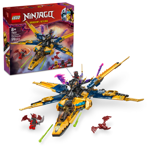 LEGO Ninjago 71833 Ras and Arin's Super Storm Jet