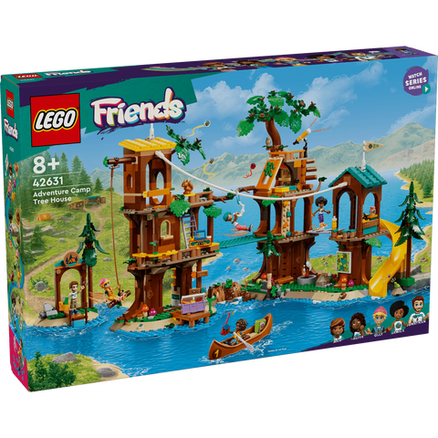 LEGO Friends 42631 Adventure Camp Tree House (1128 Pcs)