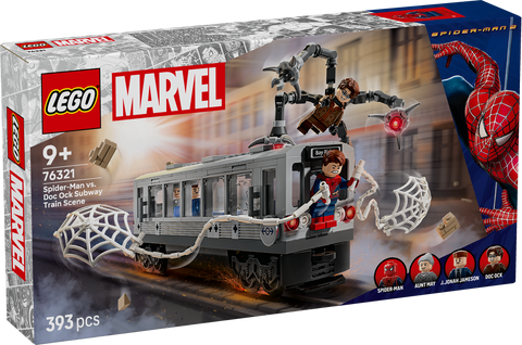 LEGO 76321 Marvel Spider-Man vs. Doc Ock Subway Train