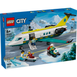 LEGO 60465 City Emergency Air Ambulance Airplane