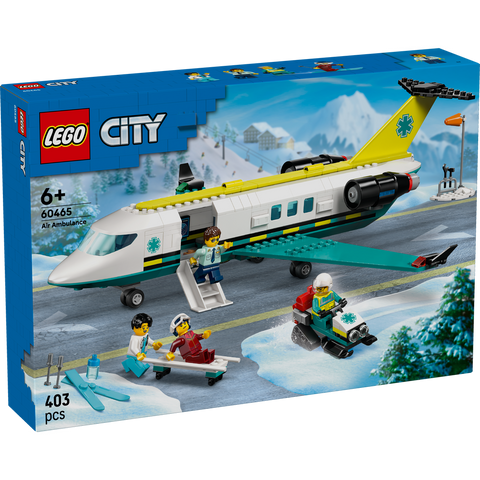 LEGO 60465 City Emergency Air Ambulance Airplane