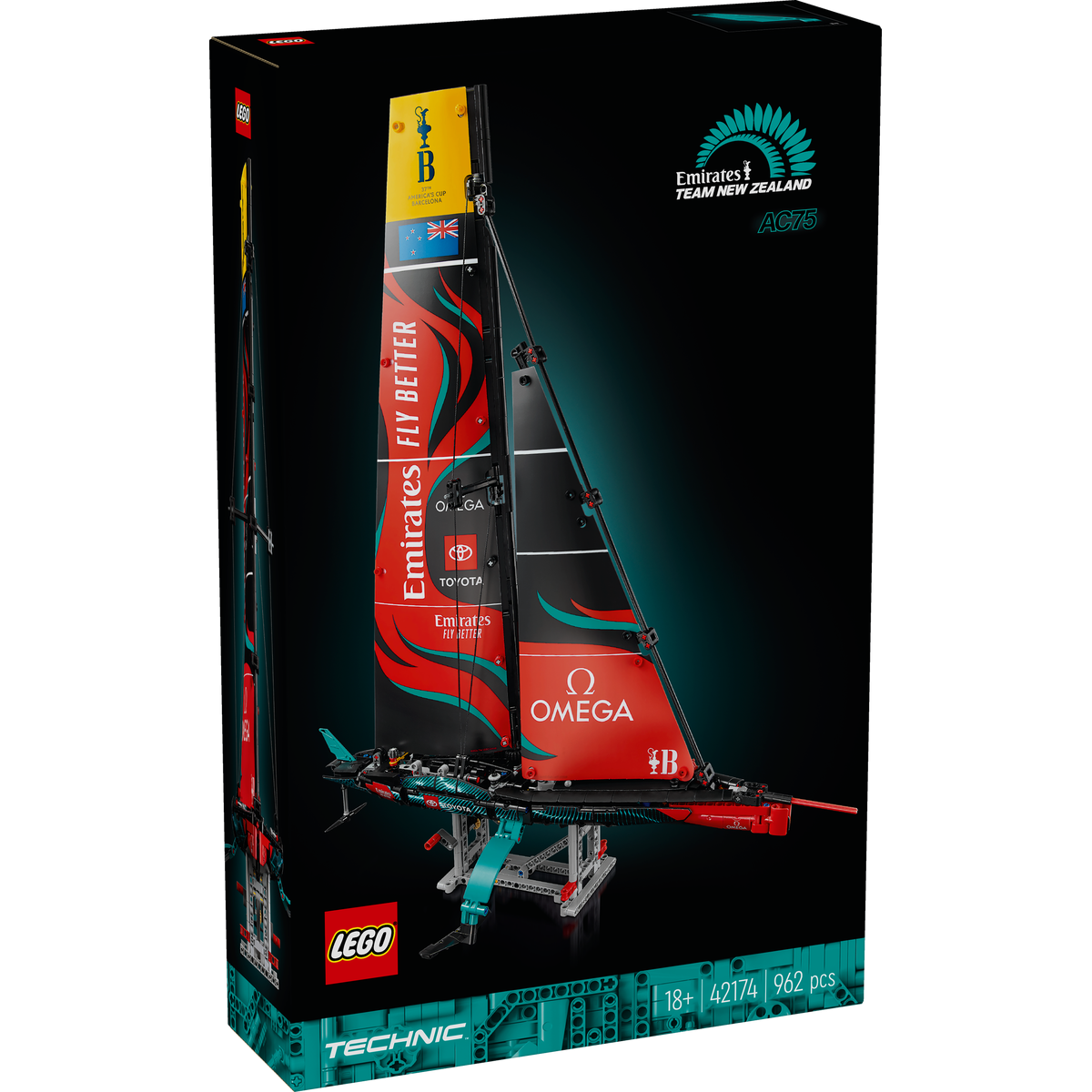 LEGO Technic 42174 Emirates Team New Zealand AC75 Yacht