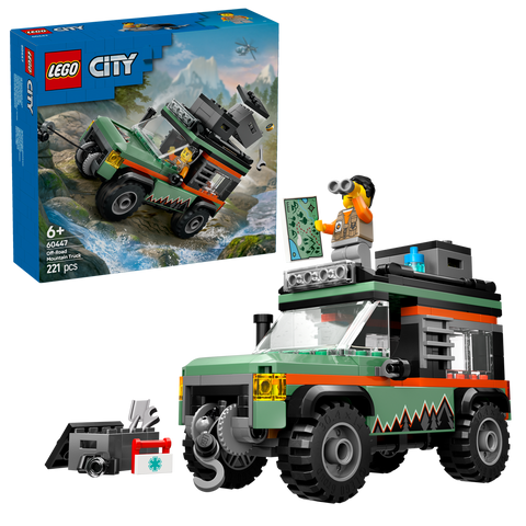 LEGO City 60447 Off-Road 4x4 Mountain Truck