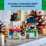 LEGO 40812 Seasonal Snowman Ornaments