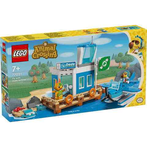 LEGO Animal Crossing 77051 Fly with Dodo Airlines