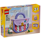 LEGO 31391 Creator 3in1 Art Fashion Bag with Storage